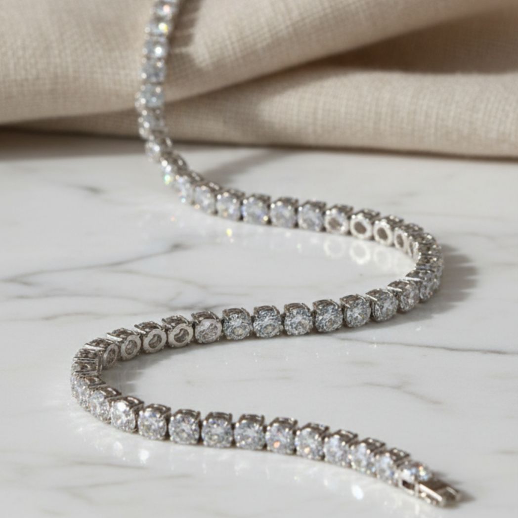 Pave Link Bracelet