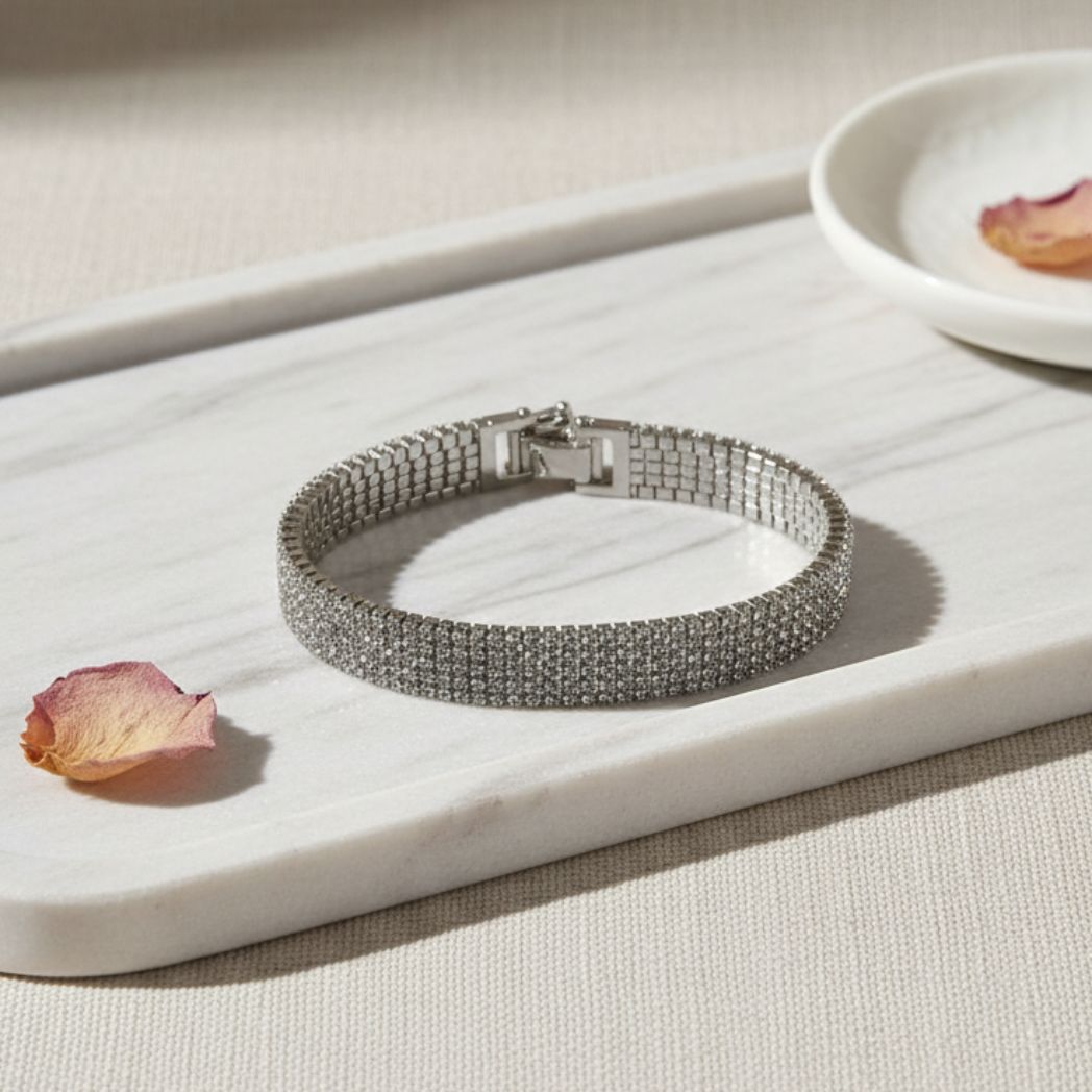 Multi Row Tennis Bracelet