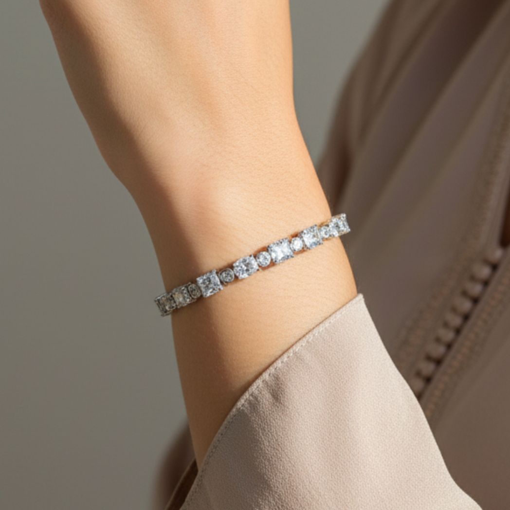 Square & Round Bracelet