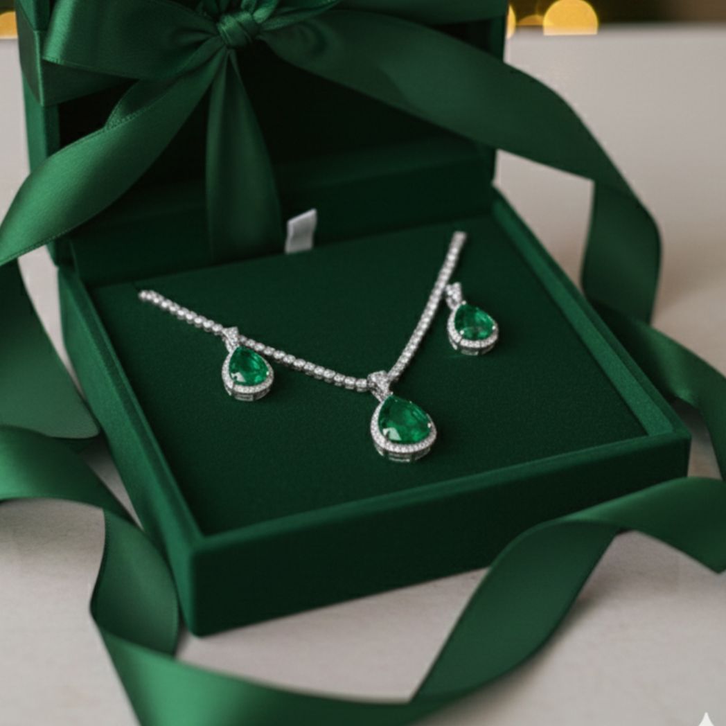 Luxe Marquise Statement Set