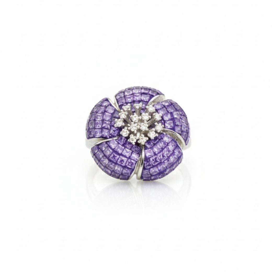 Imperial Sapphire Bloom Ring