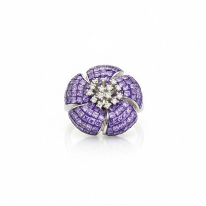Imperial Sapphire Bloom Ring