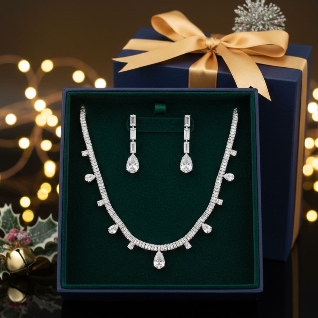 Draped Marquise Grand Set
