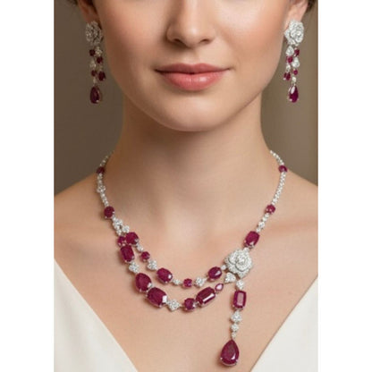 Celestial Tiered Zircon Set