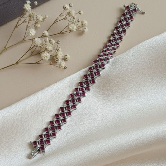 Princess Cut Bracelet