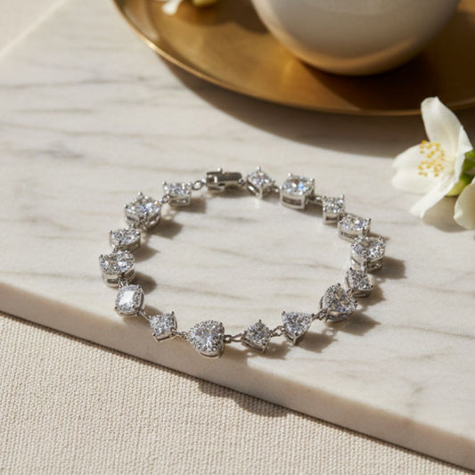 The Seraphina Multi-Shape Bracelet