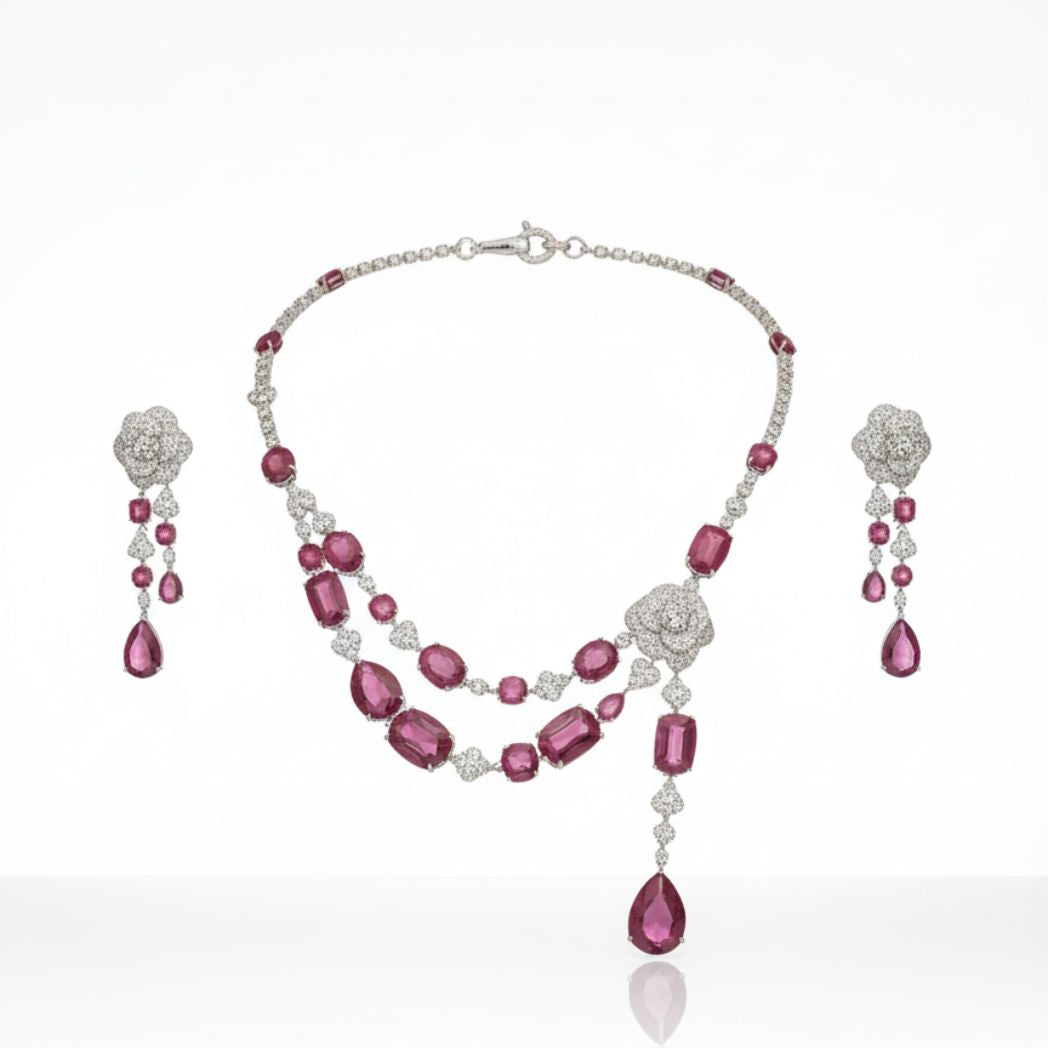 Celestial Tiered Zircon Set