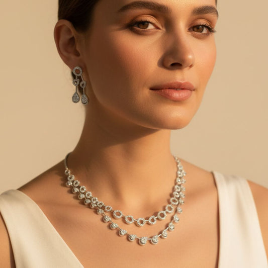 Starlight Cascade Jewelry Set