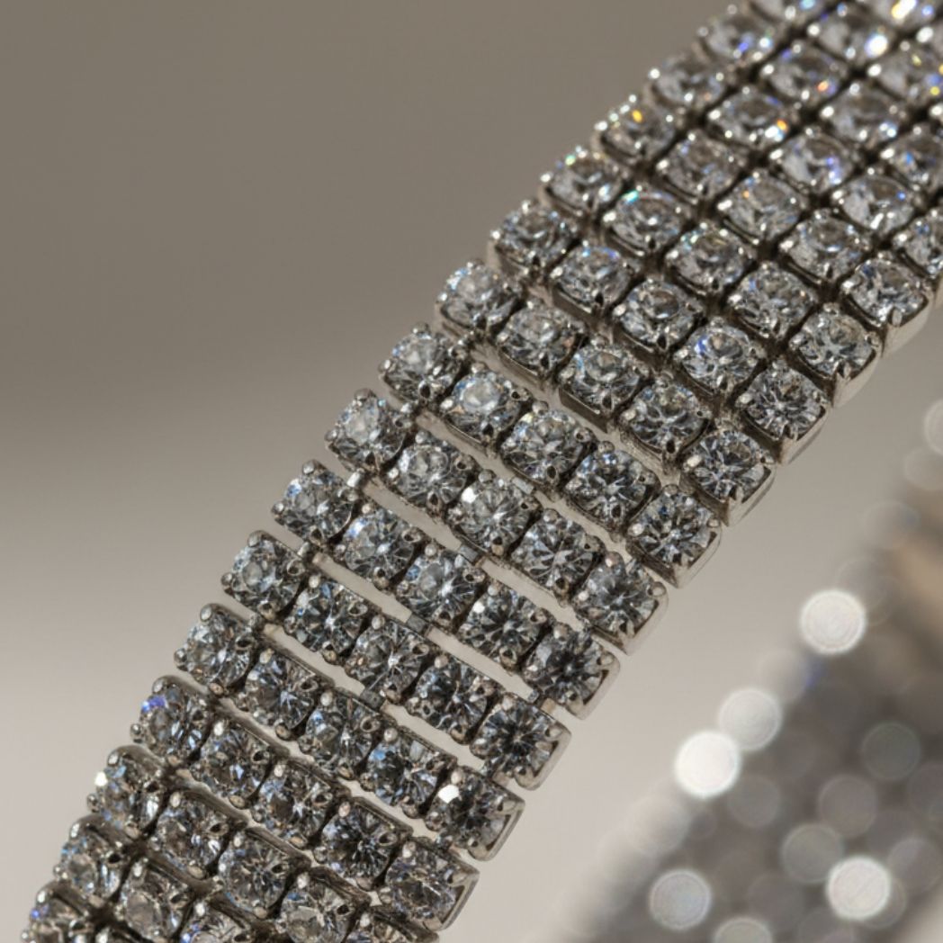 Multi Row Tennis Bracelet