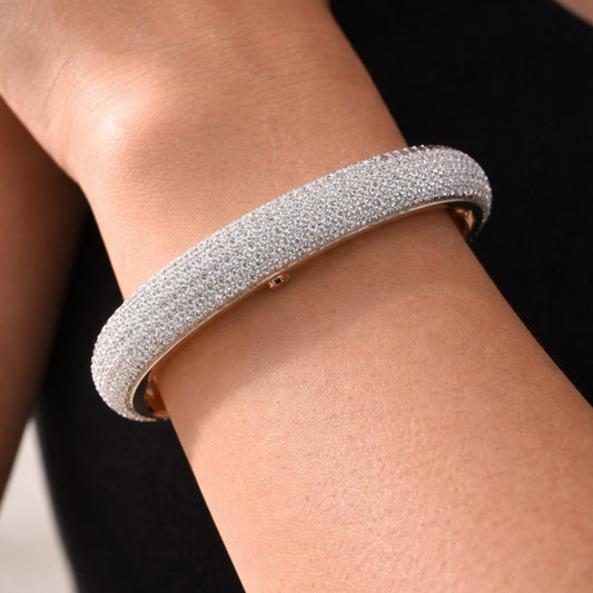 Pavé Radiance Kada Bangle