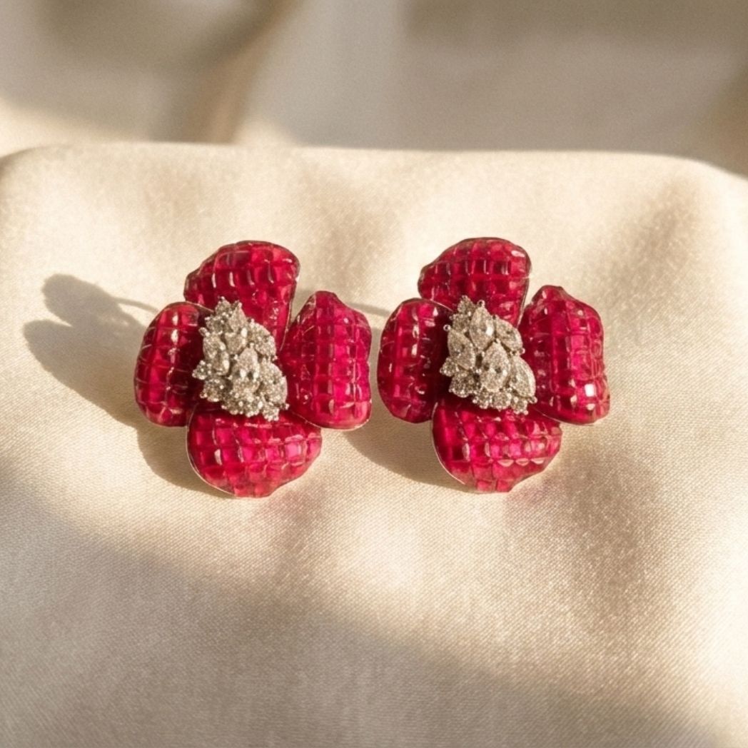 Leaf Cascading Studs