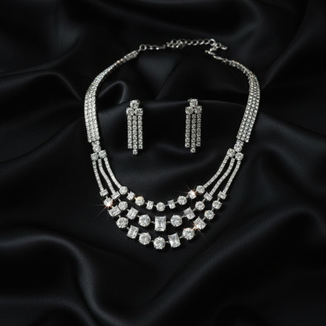 Grand Marquise Pavé Set