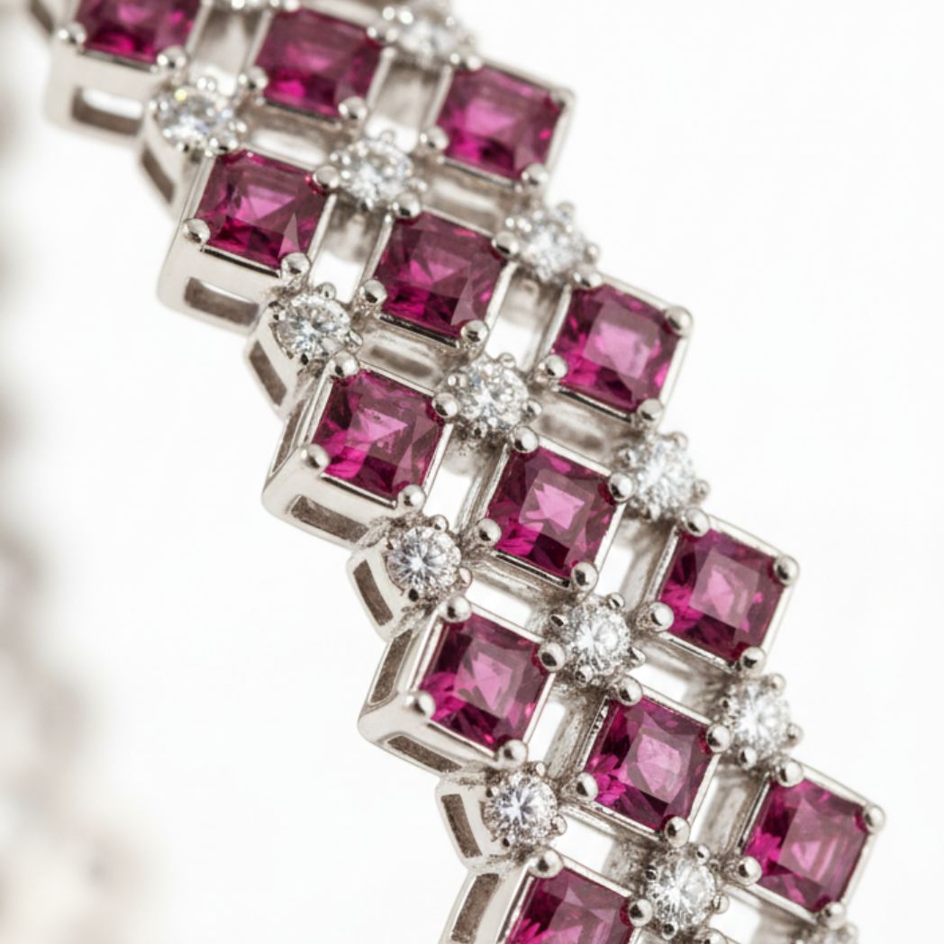 Princess Cut Bracelet