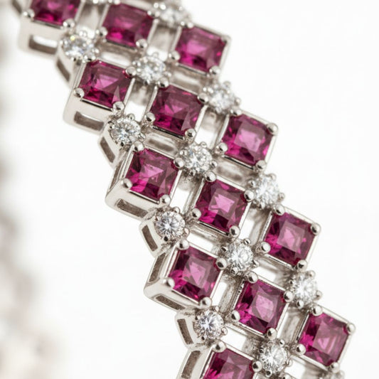 Princess Cut Bracelet