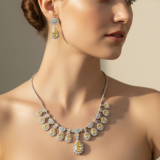 Royal Marquise Draped Set