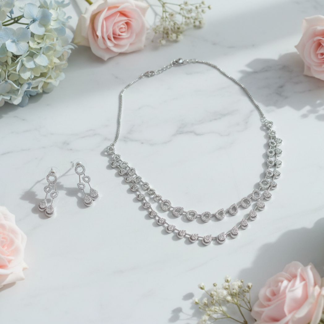 Starlight Cascade Jewelry Set