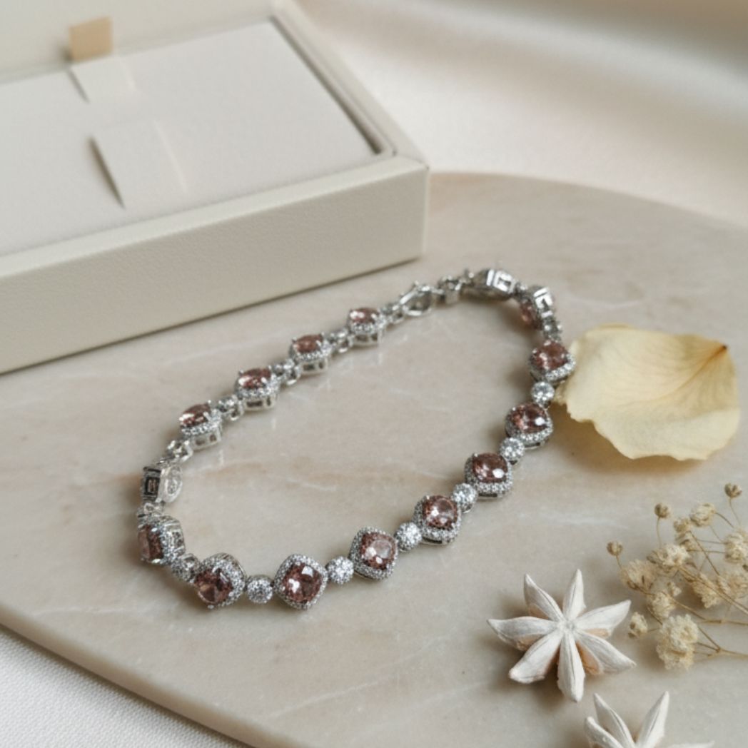 The Rose Halo Grace Bracelet