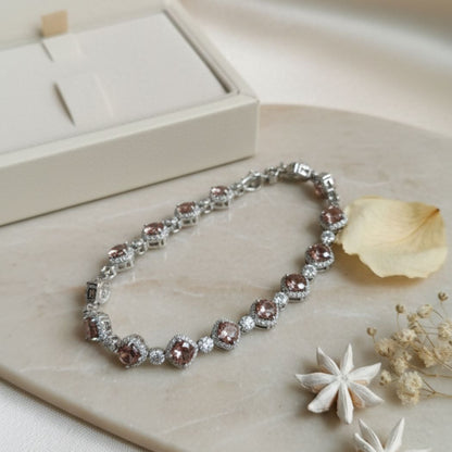 The Rose Halo Grace Bracelet