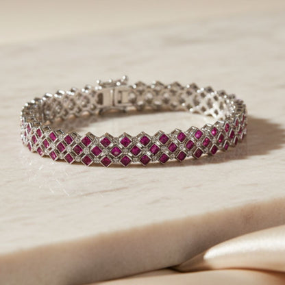 Princess Cut Bracelet