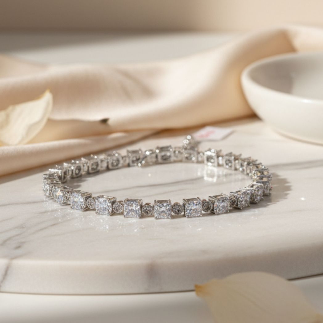 Square & Round Bracelet