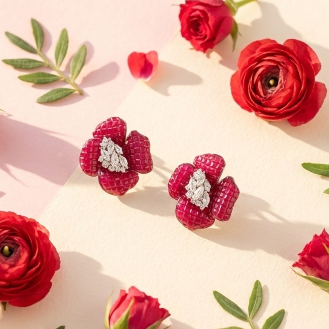 Leaf Cascading Studs