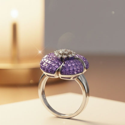 Imperial Sapphire Bloom Ring