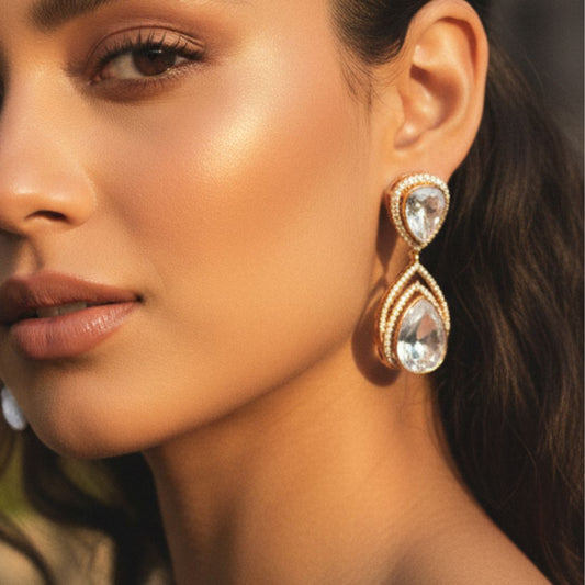 Radiant Halo Pendant Set
