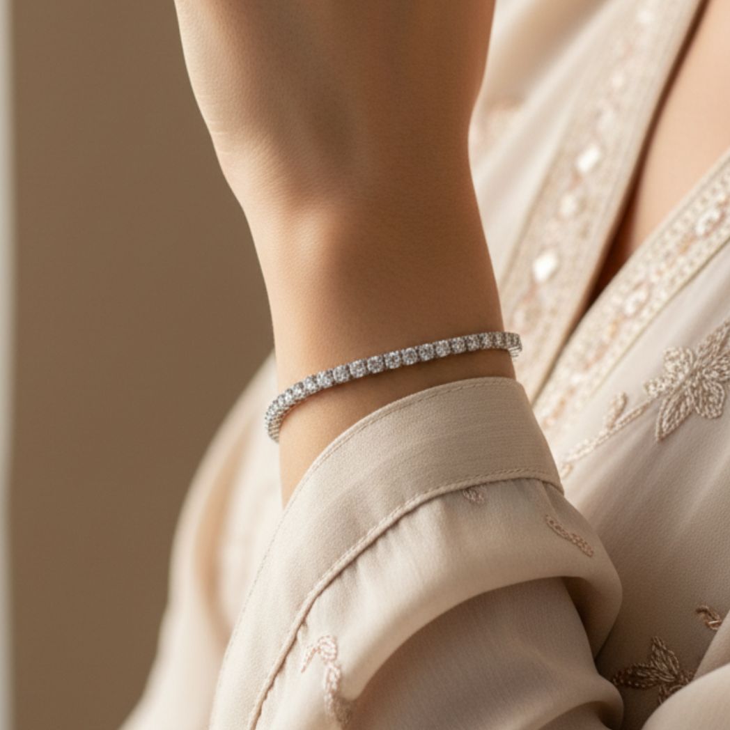 Classic Zircon Tennis Bracelet