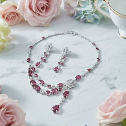 Celestial Tiered Zircon Set