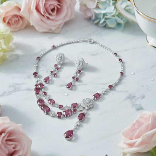 Celestial Tiered Zircon Set