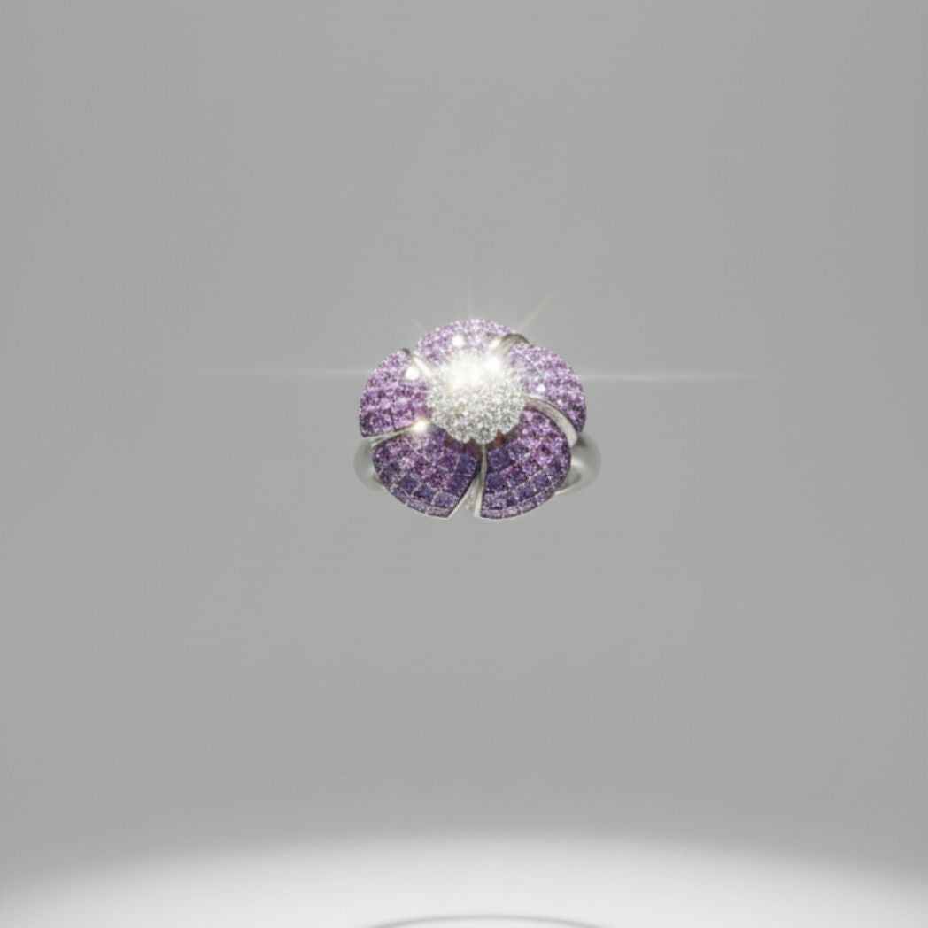 Imperial Sapphire Bloom Ring