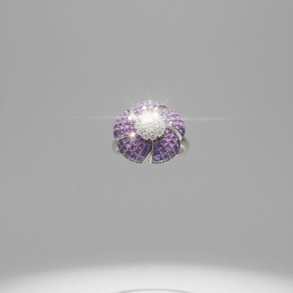 Imperial Sapphire Bloom Ring