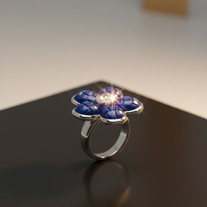 The Violet Orb Ring