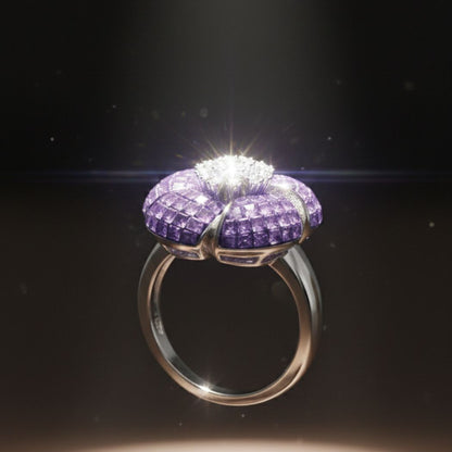 Imperial Sapphire Bloom Ring